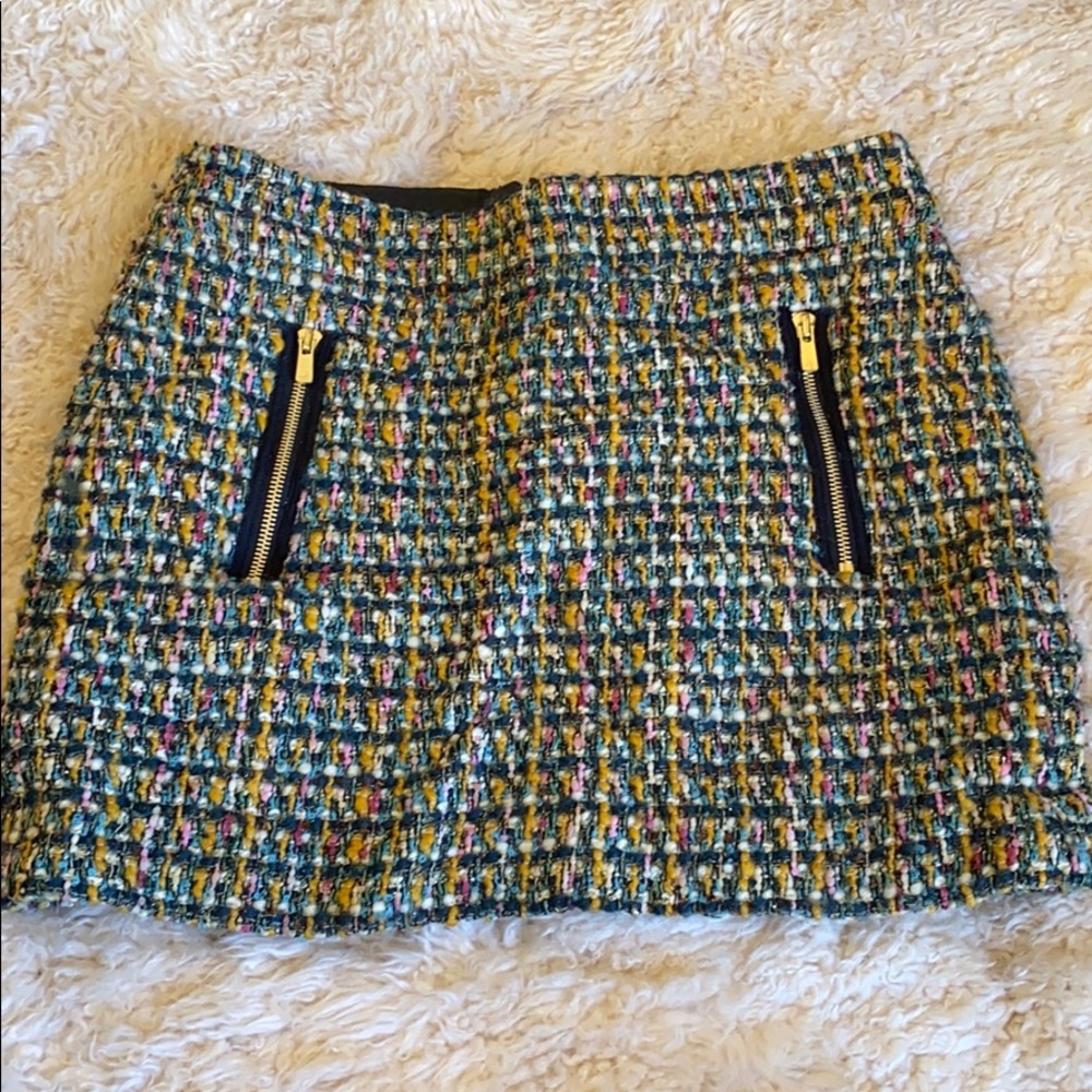 Sale 🍾 Tweed J. Crew mini skirt✨ ships same day✨